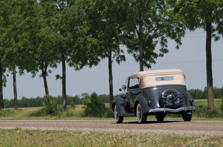  Ford V8 Model 48 DeLuxe Phaeton 1935 года  (фото 12 из 52)